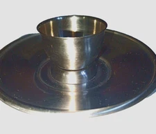 vintage selandia chip Dip stainless steel Denmark MCM abbetizer charcuterie tray