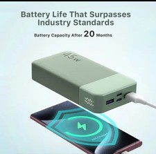 NOBIS Power Bank, 45W 20000mAh Portable Charger, USB C Fast Charging, 4 Ports