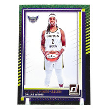 Myisha Hines-Allen 2025 WNBA Donruss Green Shimmer #65