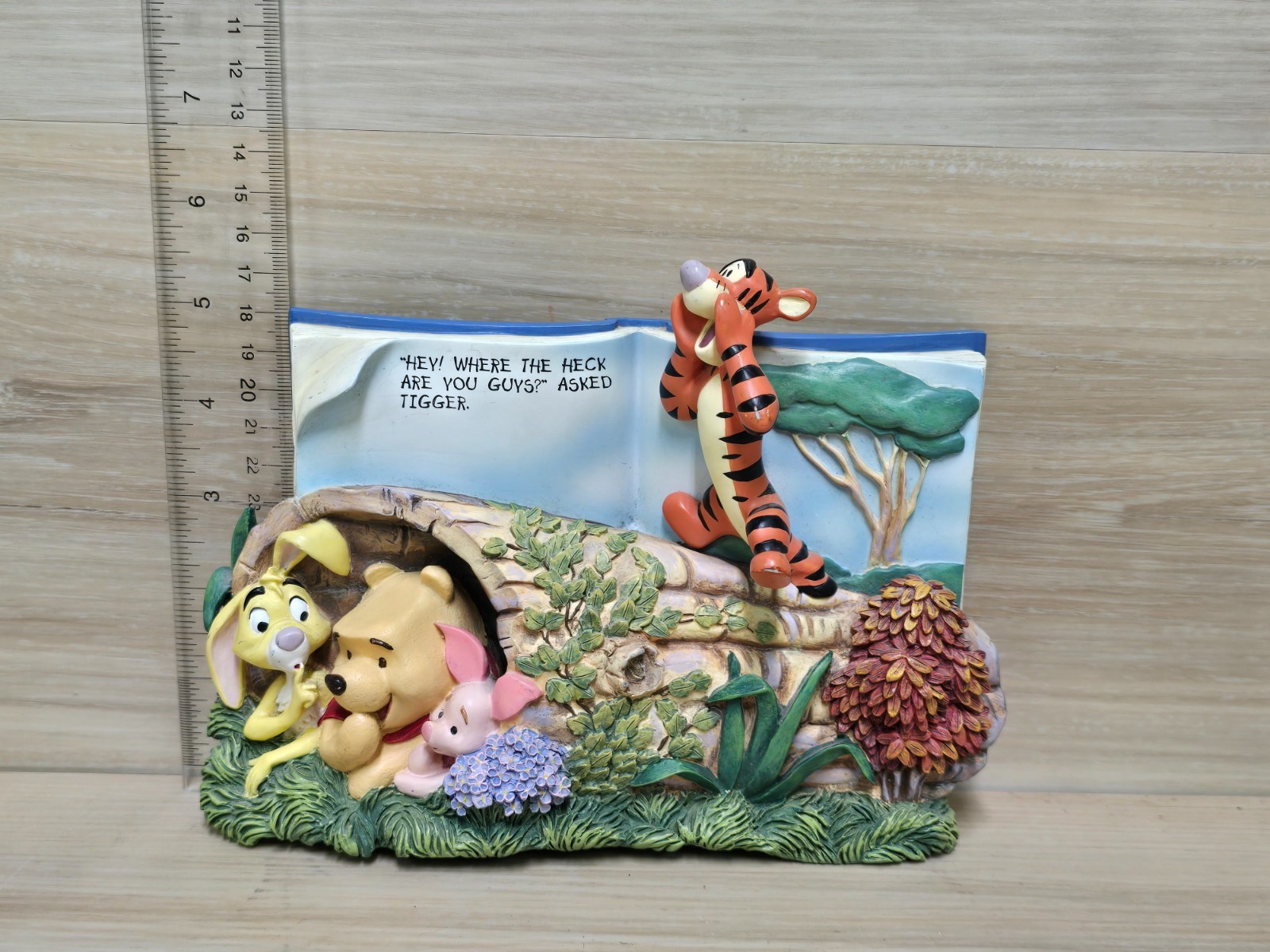 Set of 5 Winnie the Pooh Numbered Bradford Exchange "Book"  Wall Hangers