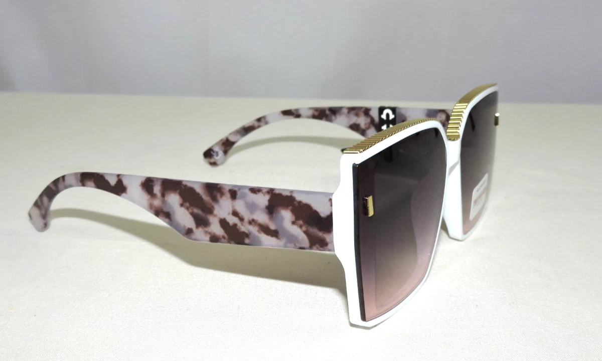 True‎ Religion Women Square Sunglasses Light Brown 100% UV Protection Rhinestone True Religion Womens Oversized Tortoise | Mercari main image 3