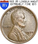 1925 (P) Lincoln Wheat Cent Penny 1c - EXTREMELY FINE (EF)