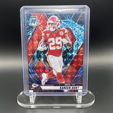 Panini 2025 Mosaic Genesis Prizm Kareem Hunt #35 Kansas City Chiefs Football