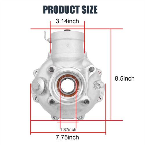 Assy Differential Fourtrax Rear For Honda Rancher Trx420 2007-2013 41300-HP5-600 - Foto 12 di 12