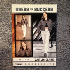 2025 Caitlin Clark Chronicled DRESS FOR SUCCESS #69 Indiana Fever