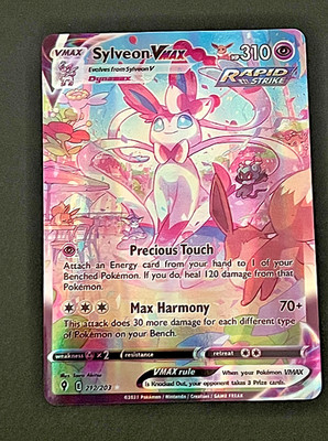 Pokemon Fullart Placeholder | VMAX Sylveon Evolving Skies | FANMADE TCG Promo