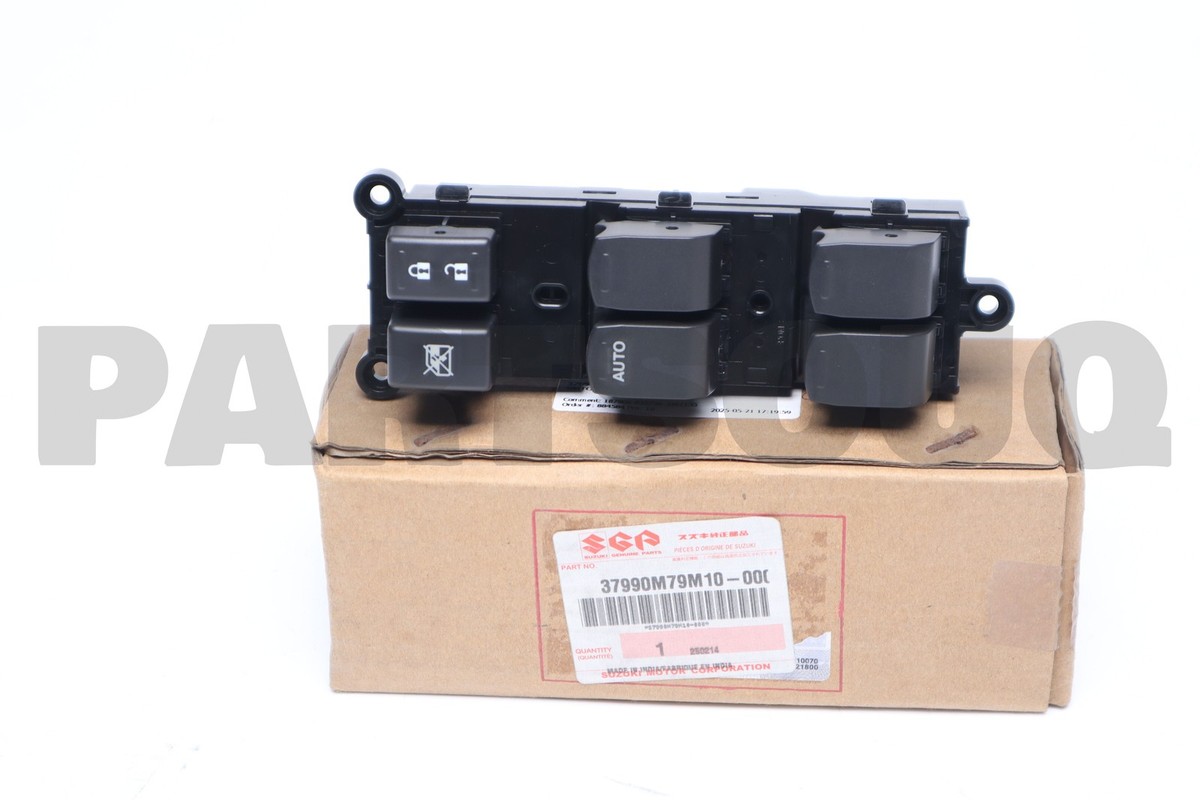 37990M79M10 Genuine Suzuki SWITCH ASSY,POWER WINDOW MAIN 37990