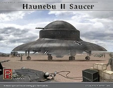 Pegasus Haunebu II German WWII UFO Saucer Kit - Science Fiction Plastic Model