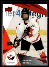 2026 Upper Deck Team Canada Juniors Red Foil #39 Kendall Doiron