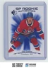 2021-22 SP Rookie Authentics Blue Cole Caufield #124 Montreal Canadiens