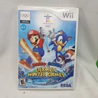 Mario & Sonic at the Winter Olympic Games - Nintendo Wii Tested Works Game