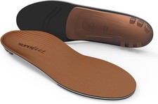 Superfeet COPPER Memory Foam Insoles Inserts Cushion D 7.5-9 Men/8.5-10 Women