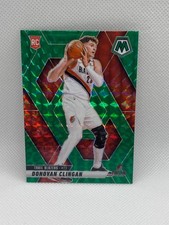 DONOVAN CLINGAN 2024-25 PANINI MOSAIC GREEN PRIZM #246 RC ROOKIE