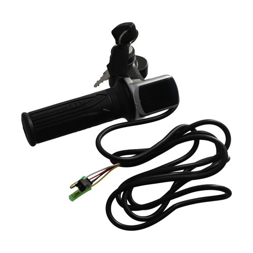 Throttle Grip+Keys Lock Power Indicator 36V 48V 60V Electric Scooter Replacement - Picture 5 of 52