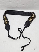 Nikon Black and Yellow Nylon Neck Shoulder Camera Strap for Nikon Cameras