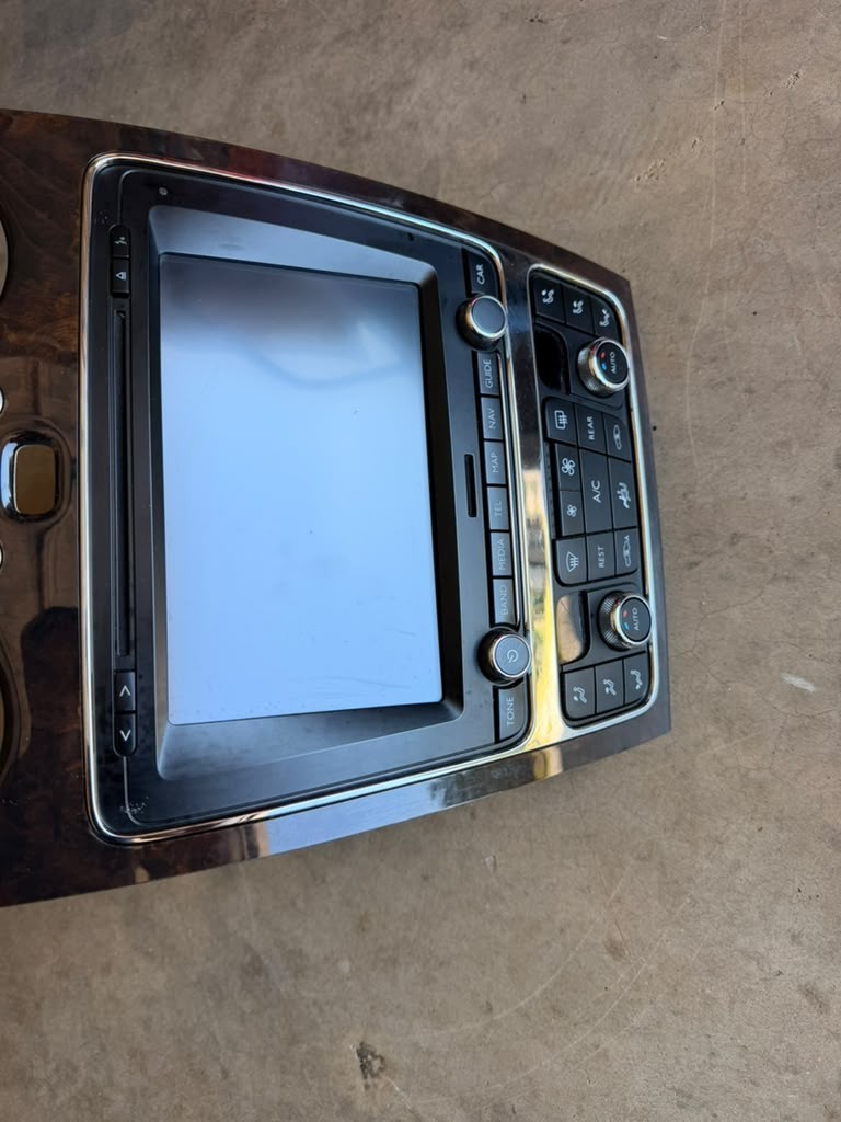 Bentley Continental GT Speed 2014 Climate control panel trim