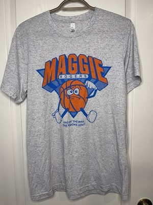 Maggie Rogers And By the Way the Knicks Lost! concert Tee t-shirt sz M New York