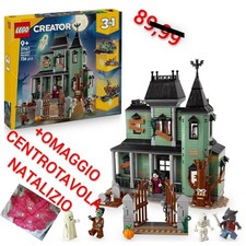 LEGO Creator 3 in 1 Villa Spettrale-Casa Trasformabile 31167 +OMAGGIO 