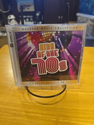 Hits of the 70s CD 2 Disc 24 Greatest Hits Questar Music Collection Rare