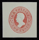 CKStamps: US Cut Square Stamps Collection Scott#U150 Unused H NG