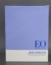 EO Hand Cleansing Wipes, 6 Resealable Packs of 10 Wipes, French Lavender..
