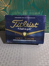 BRAND NEW - Titleist NXT Tour Golf Balls - ONE DOZEN NICE
