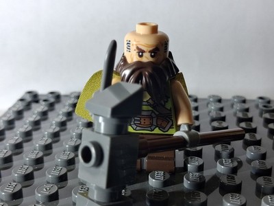LEGO Lord of the Rings Hobbit lor050 DWALIN THE DWARF L79003 Minifigure Rare!