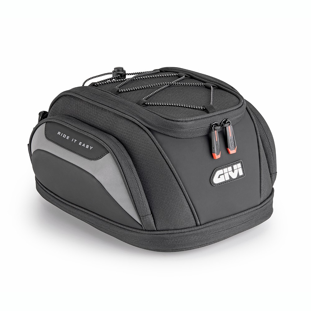 Givi EASY07 Seatlock Expandable Tail Pack/Tank Bag Black Sport Touring urban ...