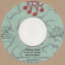 Enlightment Burning Flame New Release Records Soul Northern Motown