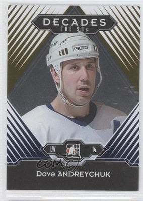2013-14 ITG Decades 1990s Gold /30 Dave Andreychuk #47 HOF 7a1
