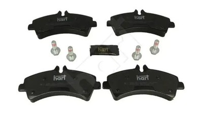 Bremsbeläge 249 006 HART für MERCEDES-BENZ VW