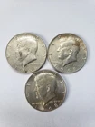 Lot 1968 Kennedy Half Dollars (3) - Circulated - 40% Silver