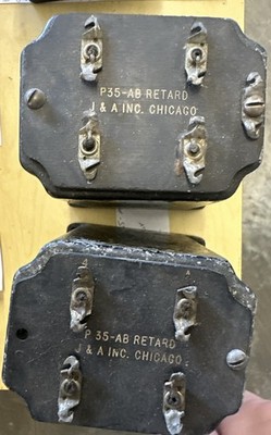 J&A Inc. Chicago P35-AB Retard Trans. Western Electric ERA For Tube Amp. Pair