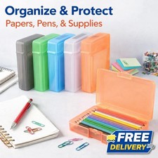 5 Pcs 3.5 Inches Hard Disk Drive Protection Storage Box Case