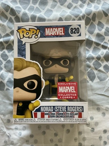 Funko POP! Marvel Nomad (Steve Rogers) #820 Collector Corps Captain America