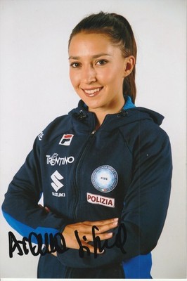 SIGHEL Arianna - ITA - Shorttrack - Olympia 2.OS Silber 2026 Foto signiert (1)