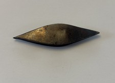 Antique Silver Tatting Shuttle, Unmarked, Please Read.