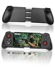 Wireless Mobile Gaming Controller for iPhone/Android, 2024 New Version Black