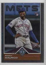 2024 Topps Transcendent Collection Icons Chrome Ronny Mauricio #73 03cc