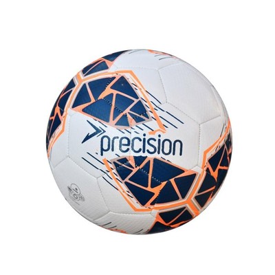 Precision Fusion Mini Size 1 Training Ball 2024 Mini (Size 1) White/Navy/Fluo Or