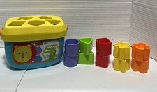 Fisher Price Baby's First Blocks Early Learning Educational Toy Complete Shapes
