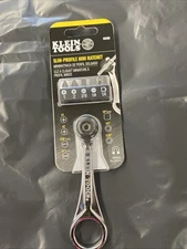 Klein Tools 65200 Slim Profile 1/4 Inch Drive 72 Geared Teeth Hand Ratchet