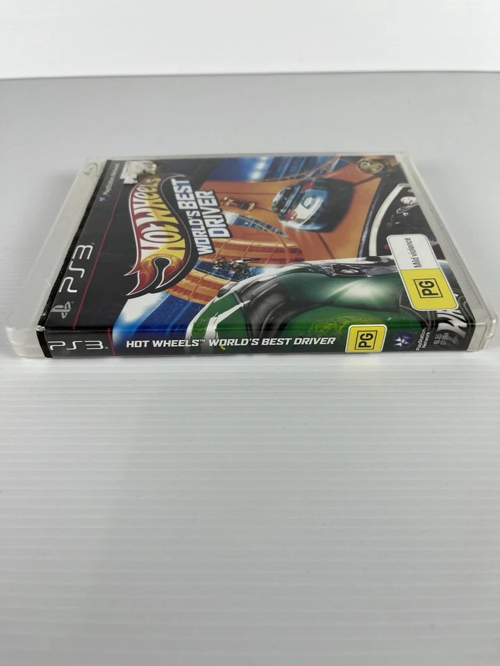 Hot Wheels Worlds Best Driver PlayStation 3 Game PS3 Manual Complete VGC - Image 3 of 4
