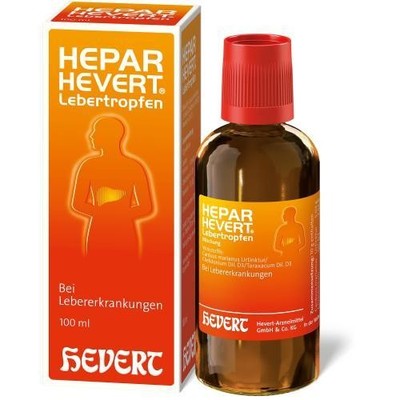 3x HEPAR HEVERT Lebertropfen 100 ML PZN 4982543