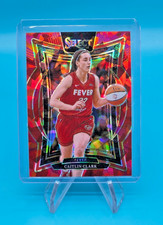 2025 Select Concourse Red Ice Prizm Caitlin Clark #41 SER #126/299 Color Match