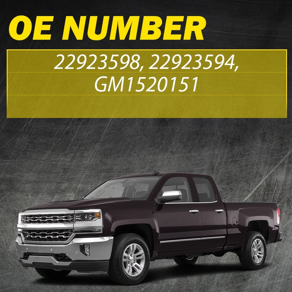 Manija de puerta exterior trasera lateral derecha o izquierda para GMC Sierra 1500 Limited SLE 2019 2022 Foto 3 de 4