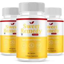 (3 Pack) Sweet Remedy Blood Support, SweetRemedy Overall Health (180 Capsules)