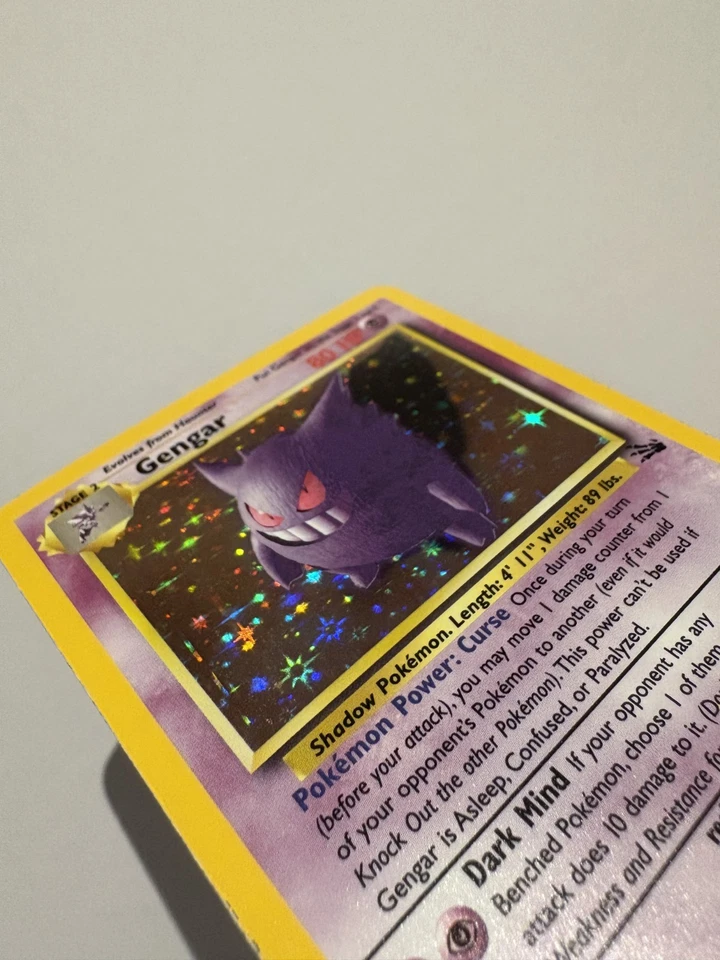 Pokémon TCG Gengar Fossil 5/62 Holo Rare NM - Image 3 of 4