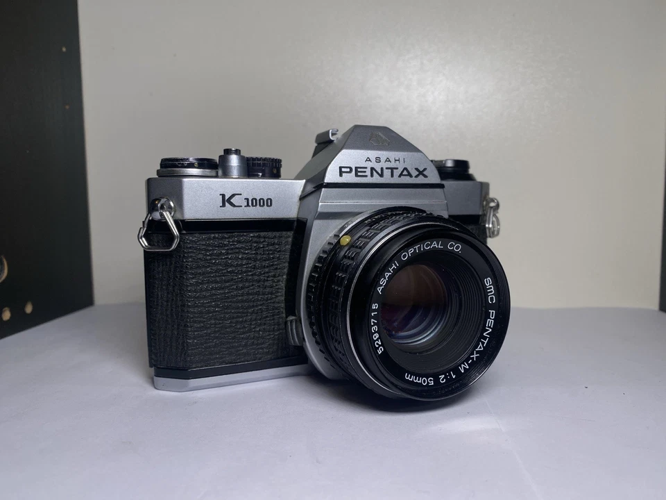Pentax K1000 35mm SLR Film Camera w/ 50mm F/2.0 Lens Read Description - Image 3 of 4
