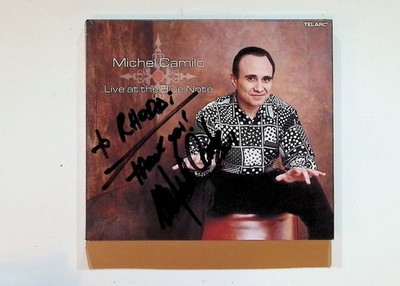 Michel Camilo   Live at the Blue Note 2CD 2003 Signed Jazz Piano Telarc